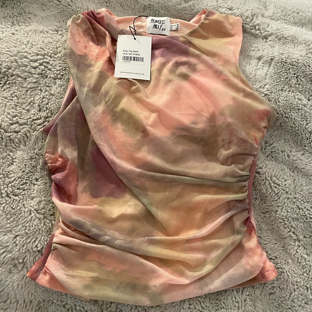 Princess Polly high neck top - also selling the matching long skirt. Can bundle